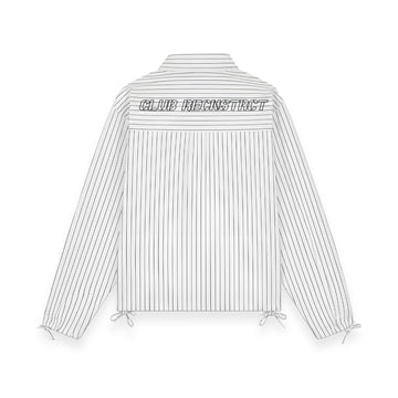 Stripped Void Boxy fit - White