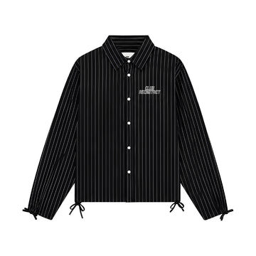 Stripped Void Boxy fit - Black